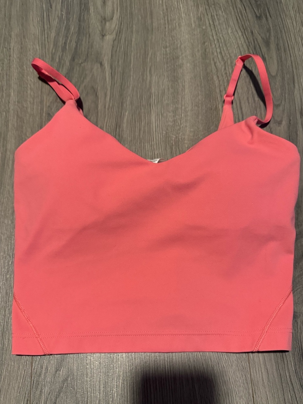 lululemon athletica Sakura Pink Align Cropped Cami Tank Top